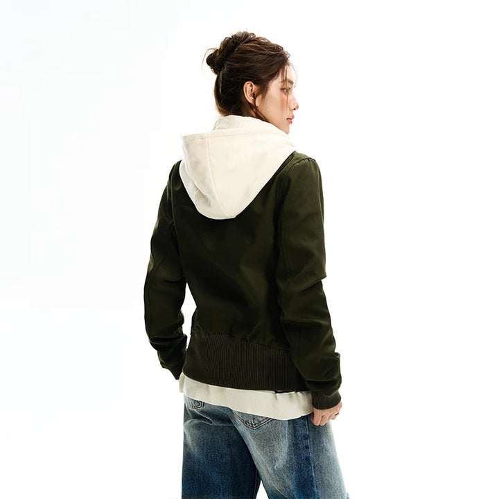 Odpinana kurtka robocza krótka z kapturem 