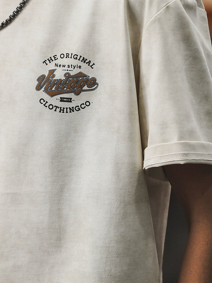 Vintage Graphic Heavyweight Short Sleeve T-Shirt