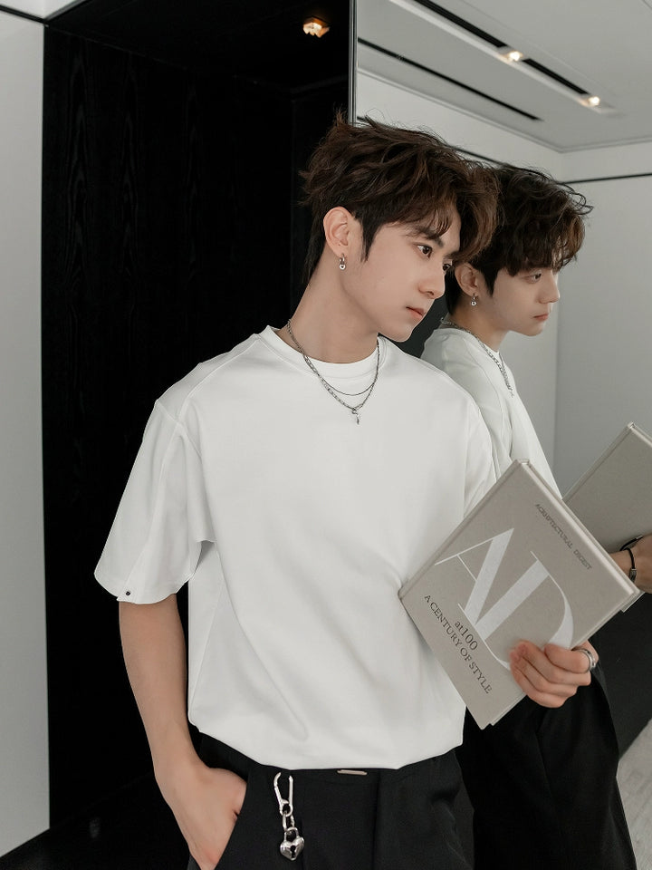 Round Neck Short Sleeve T-shirt