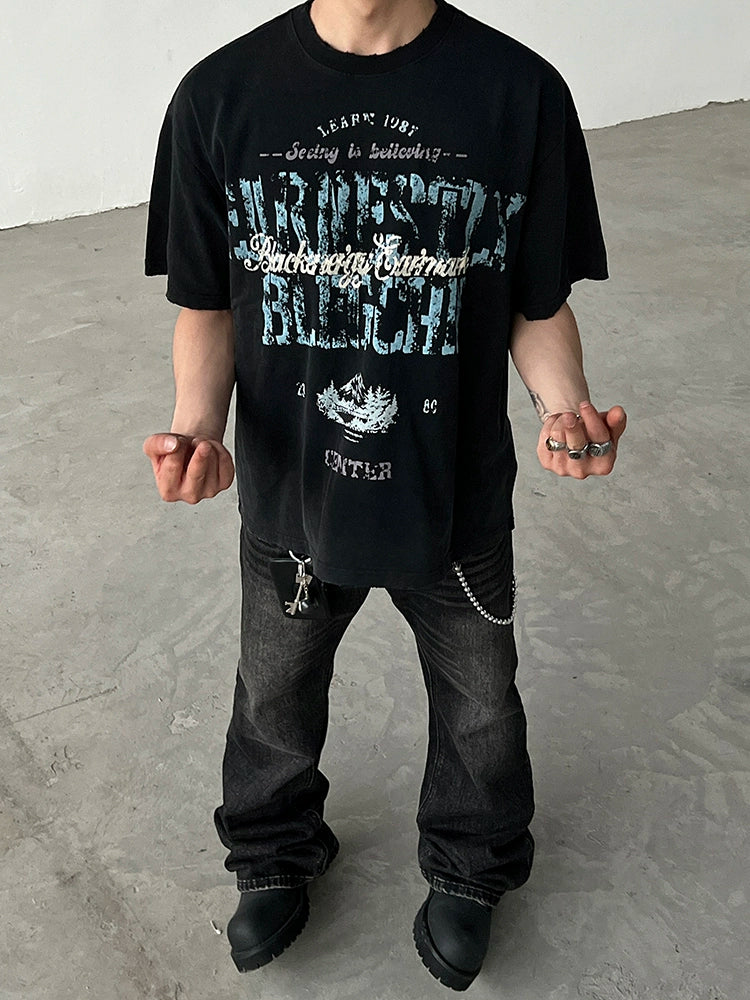 Vintage Graphic Loose Fit T-Shirt