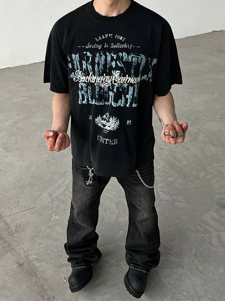 Vintage Graphic Loose Fit T-Shirt