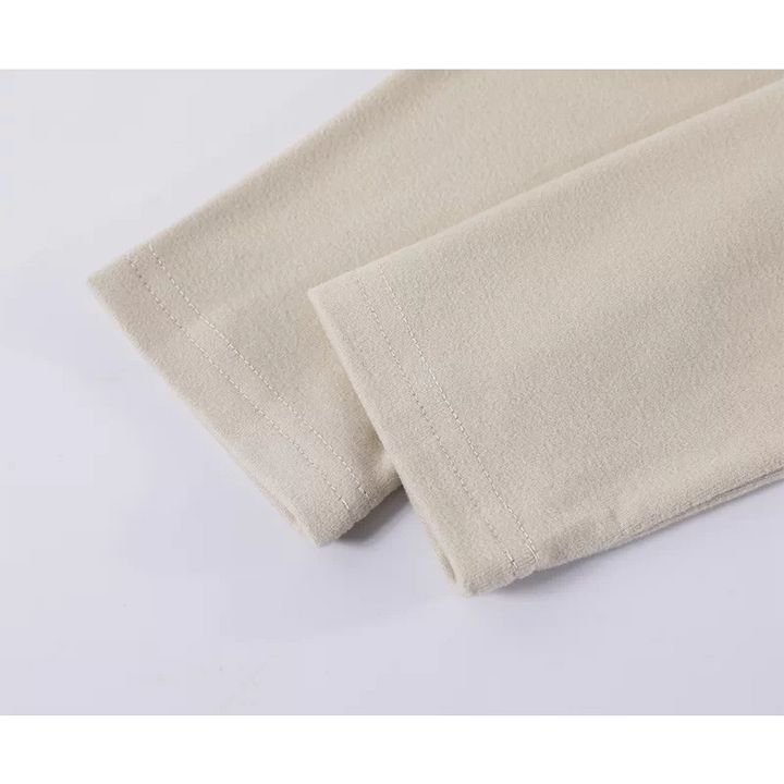 High-Neck Knitted Long Sleeve Base Layer