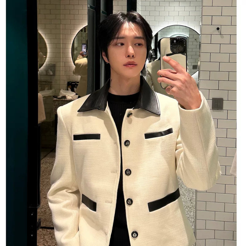 Quilted Lapel Short Jacket