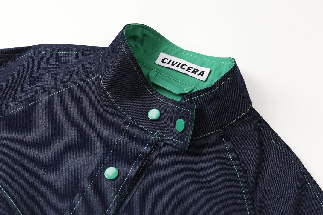 Loose Casual Denim Workwear Jacket