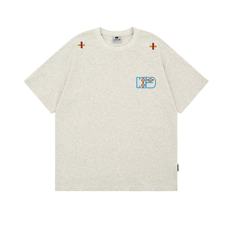 刺繍ヘビーウェイトショートスリーブTシャツ 