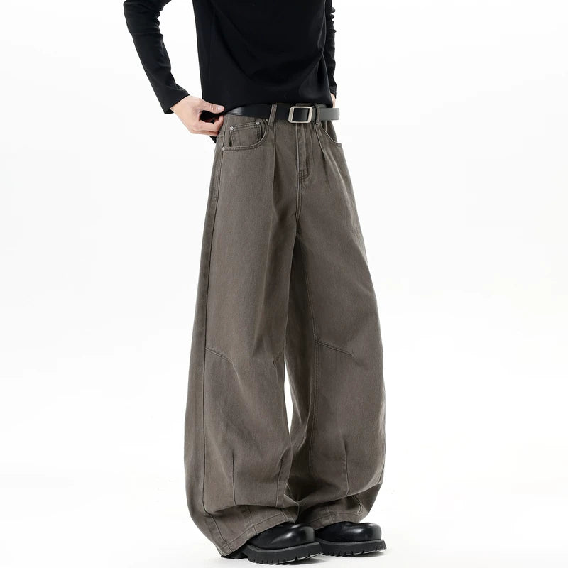 Bol Kesim Geniş Paça Jean Pantolonlar 