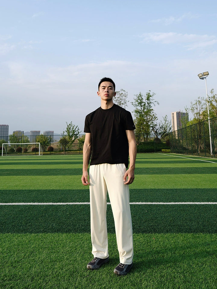 Breathable Straight Leg Casual Pants