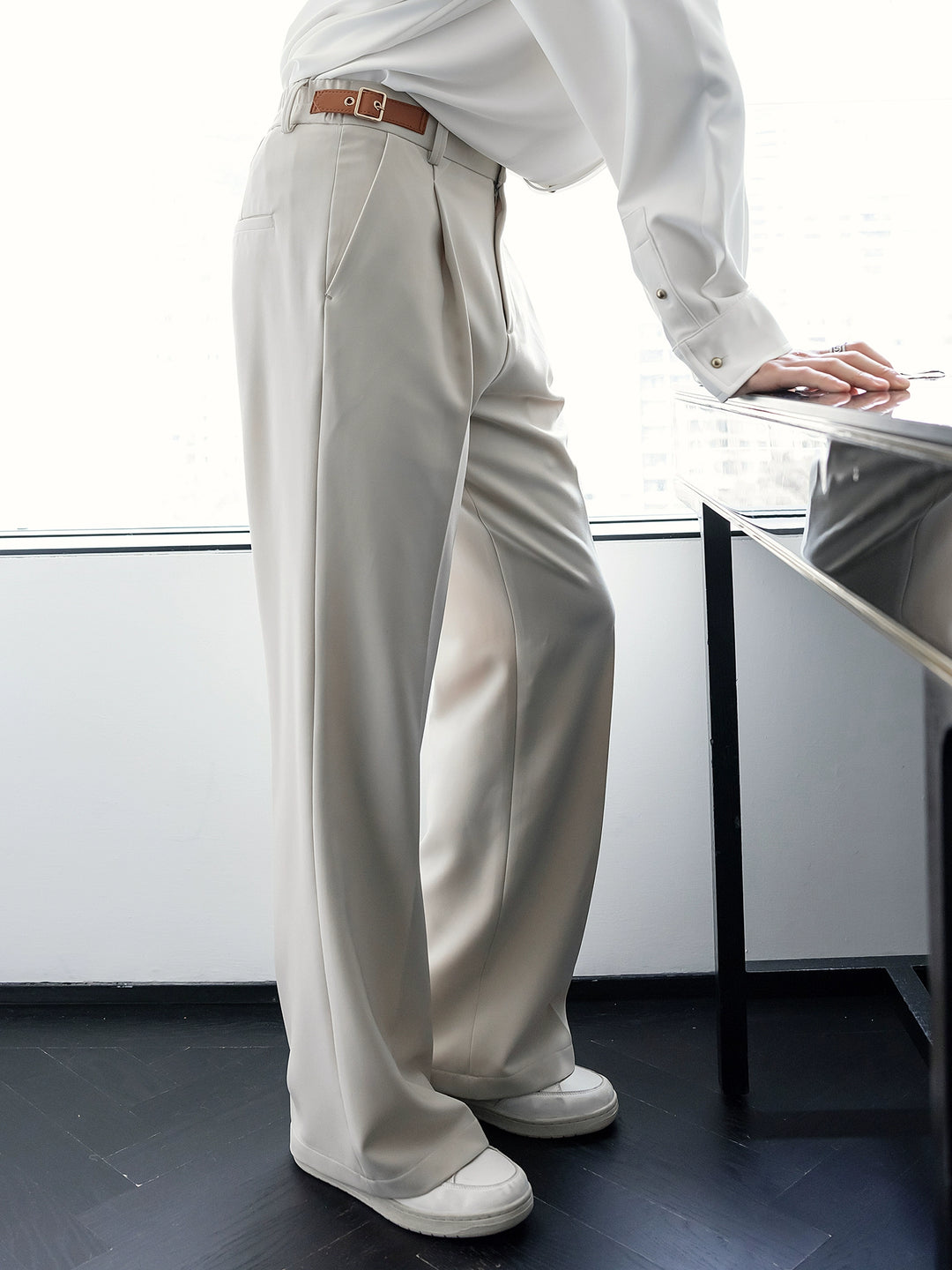 Versatile Wide Leg Casual Pants