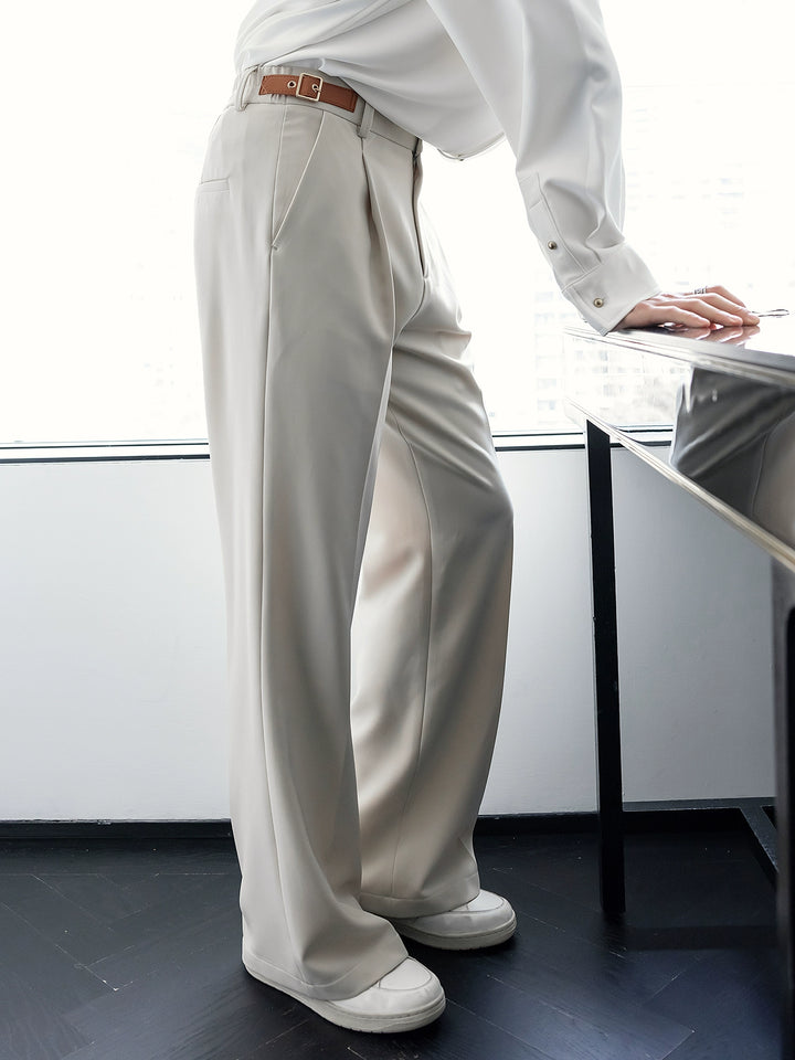 Versatile Wide Leg Casual Pants