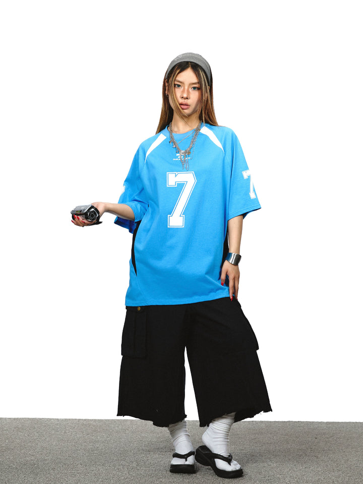 Wide-Leg Cropped Cargo Workwear Pants