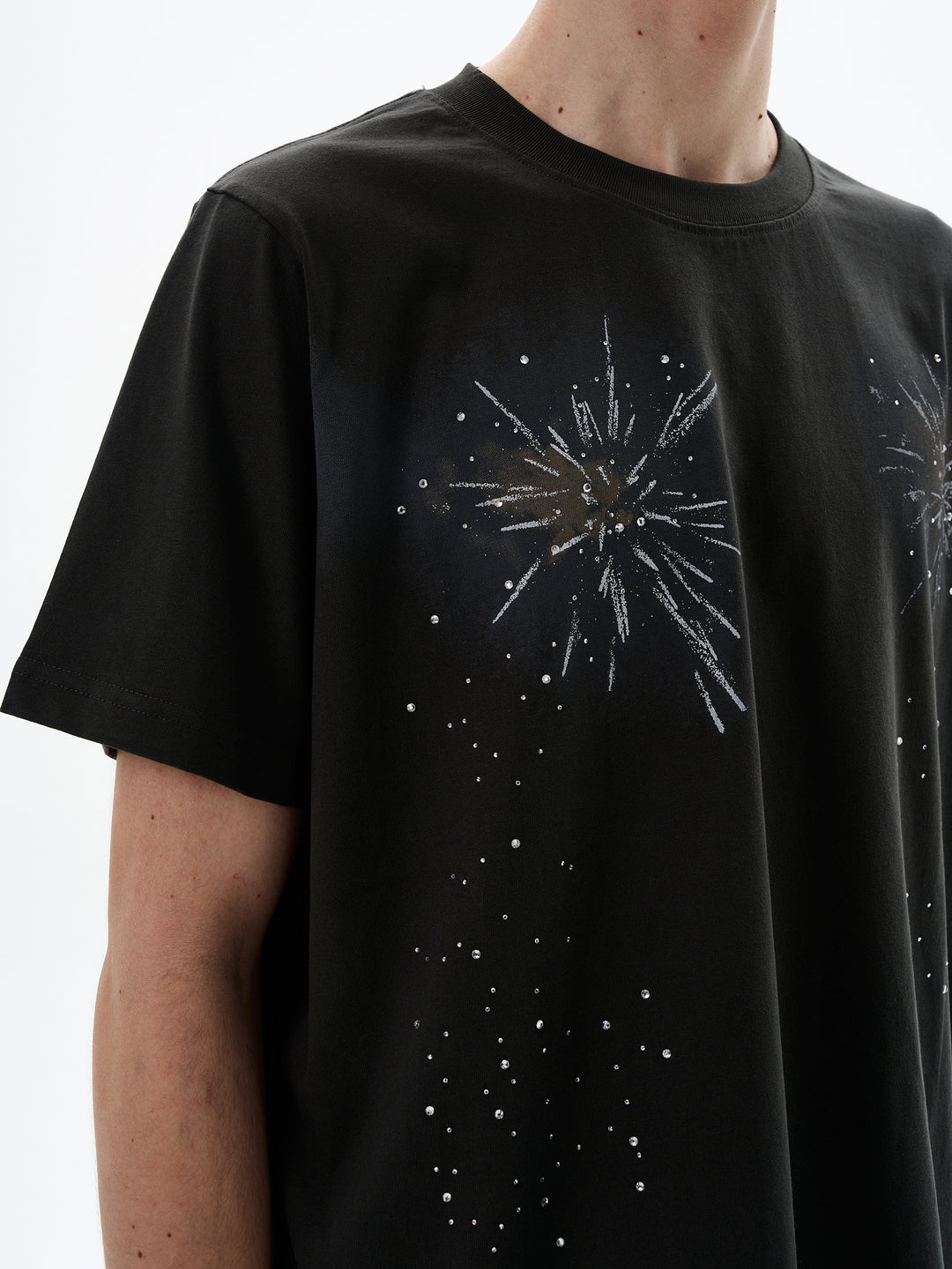 Fireworks Graphic Short Sleeve T-Shirt