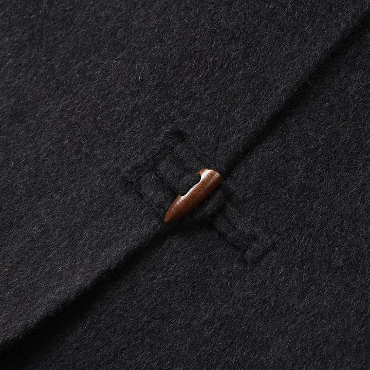 Loose Mid-Length Double-Sided Wool Coat