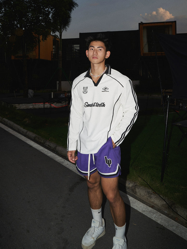 Street Style Wildleder Lockere Sweatshirt-Oberteil 