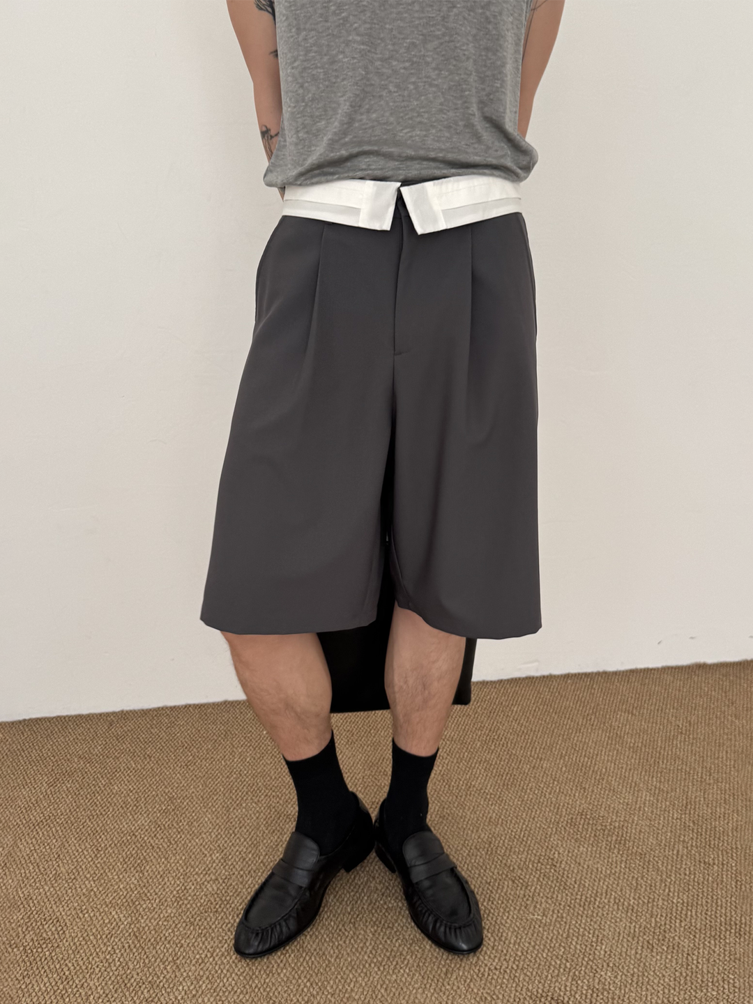 Cuffed Two-Way Summer Shorts