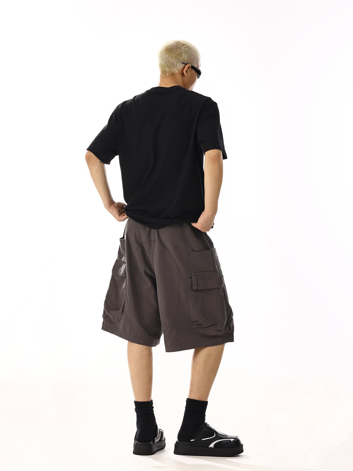 Casual Zipper Cargo Shorts