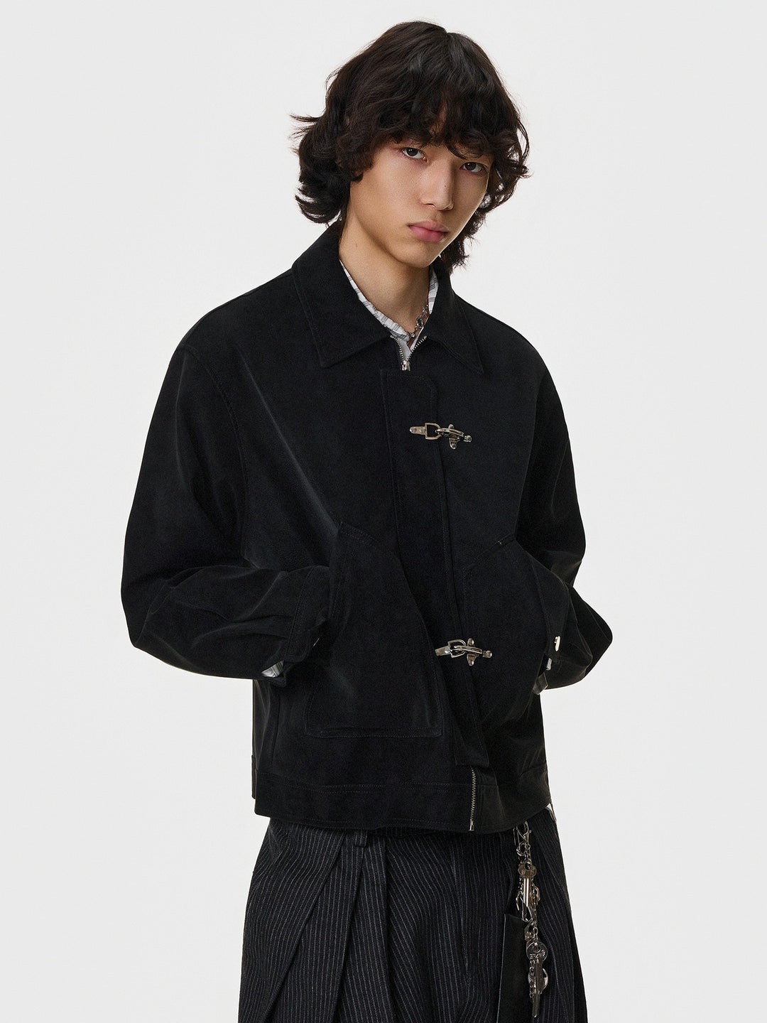 Retro Suede Work Jacket