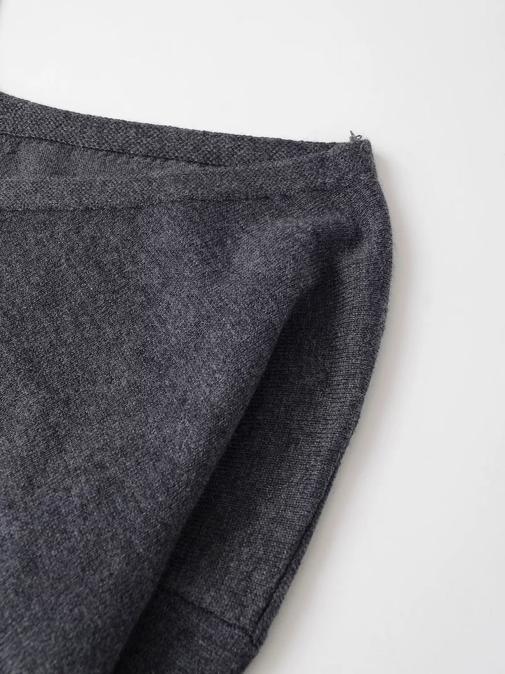 V-Neck Button Front Knit Cardigan