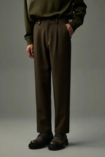 Casual Pleated Pants