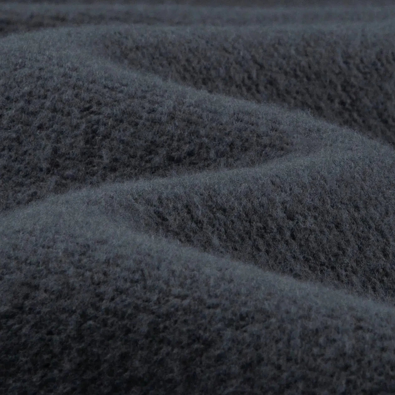 Drop Shoulder Velvet Hoodie Pullover