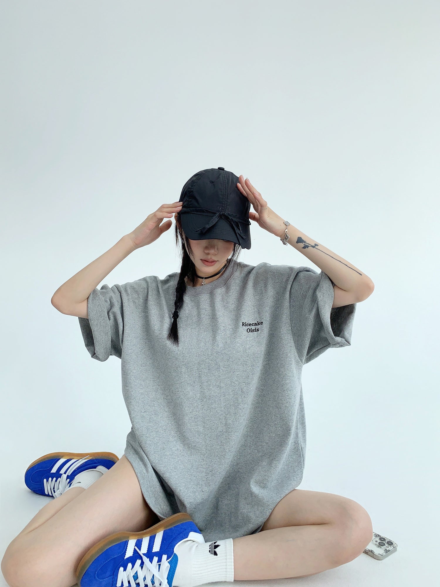 Oversized Cotton Short-Sleeve T-shirt