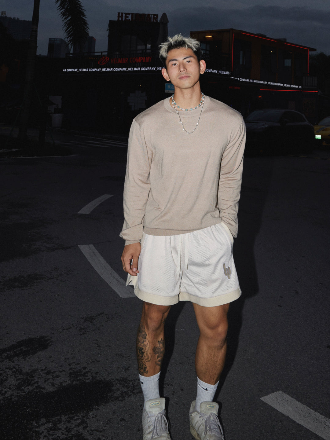 Long-sleeved Knitted Pullover