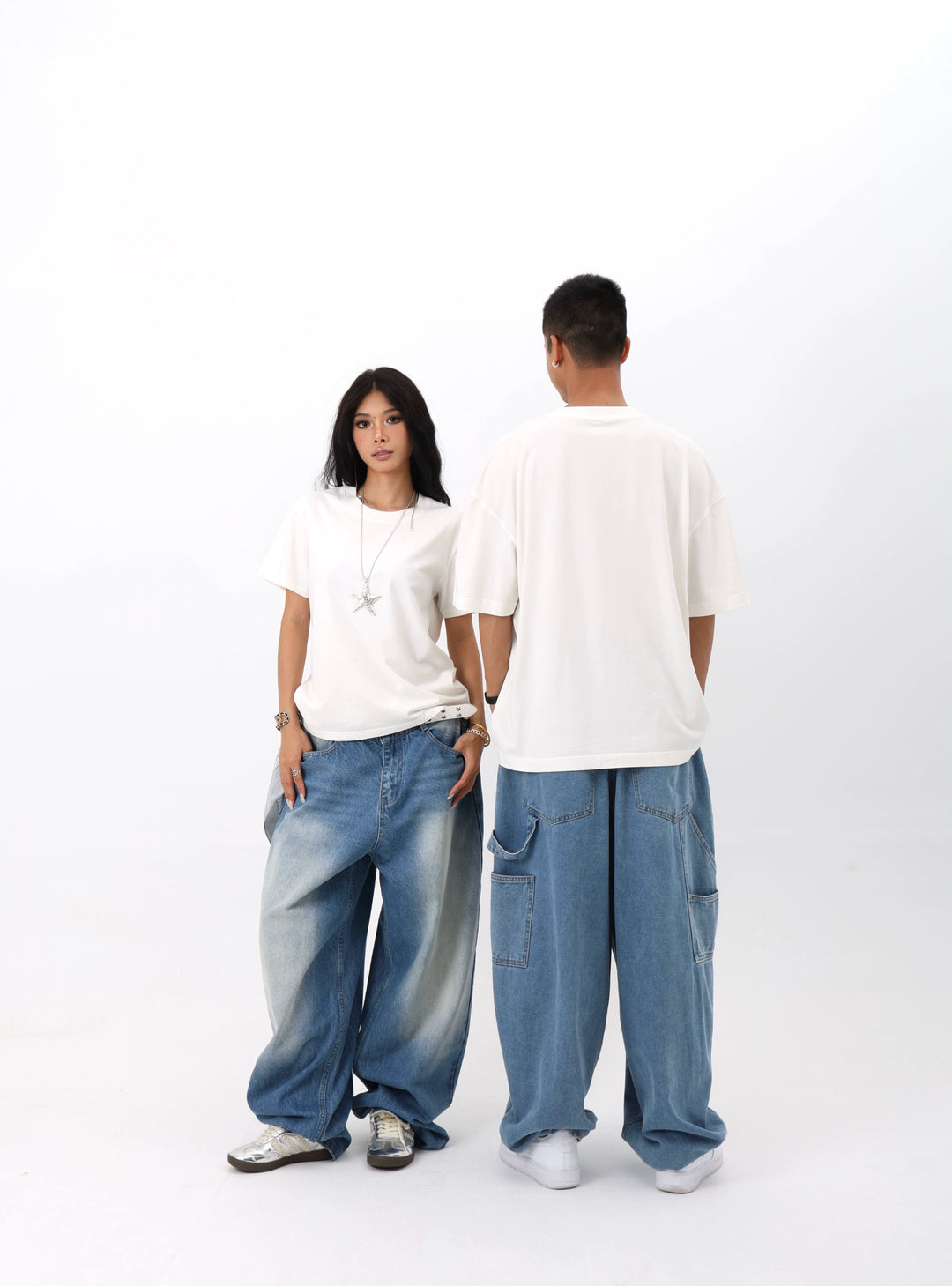 Loose Fit Basic Short Sleeve T-shirt