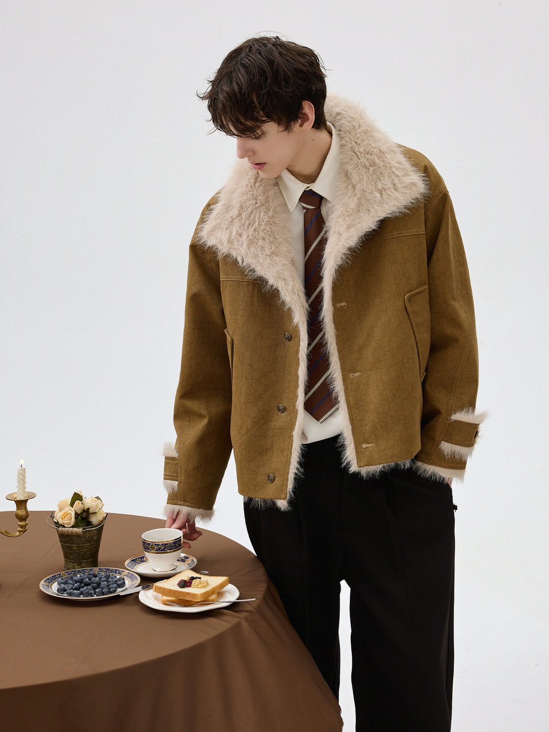 Winter Thick Cotton Large Lapel Jacket