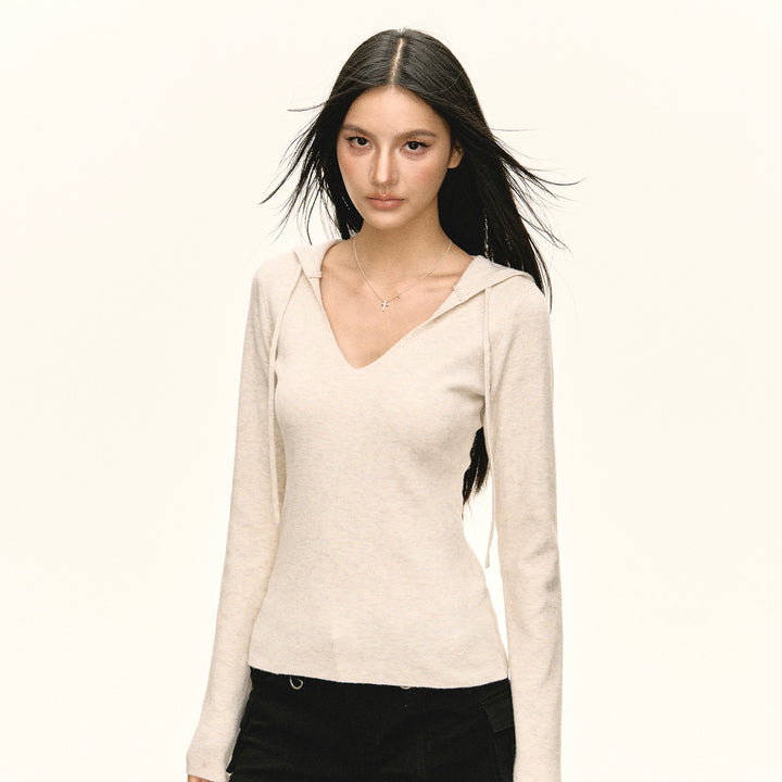 Slim Fit Hooded Sweater