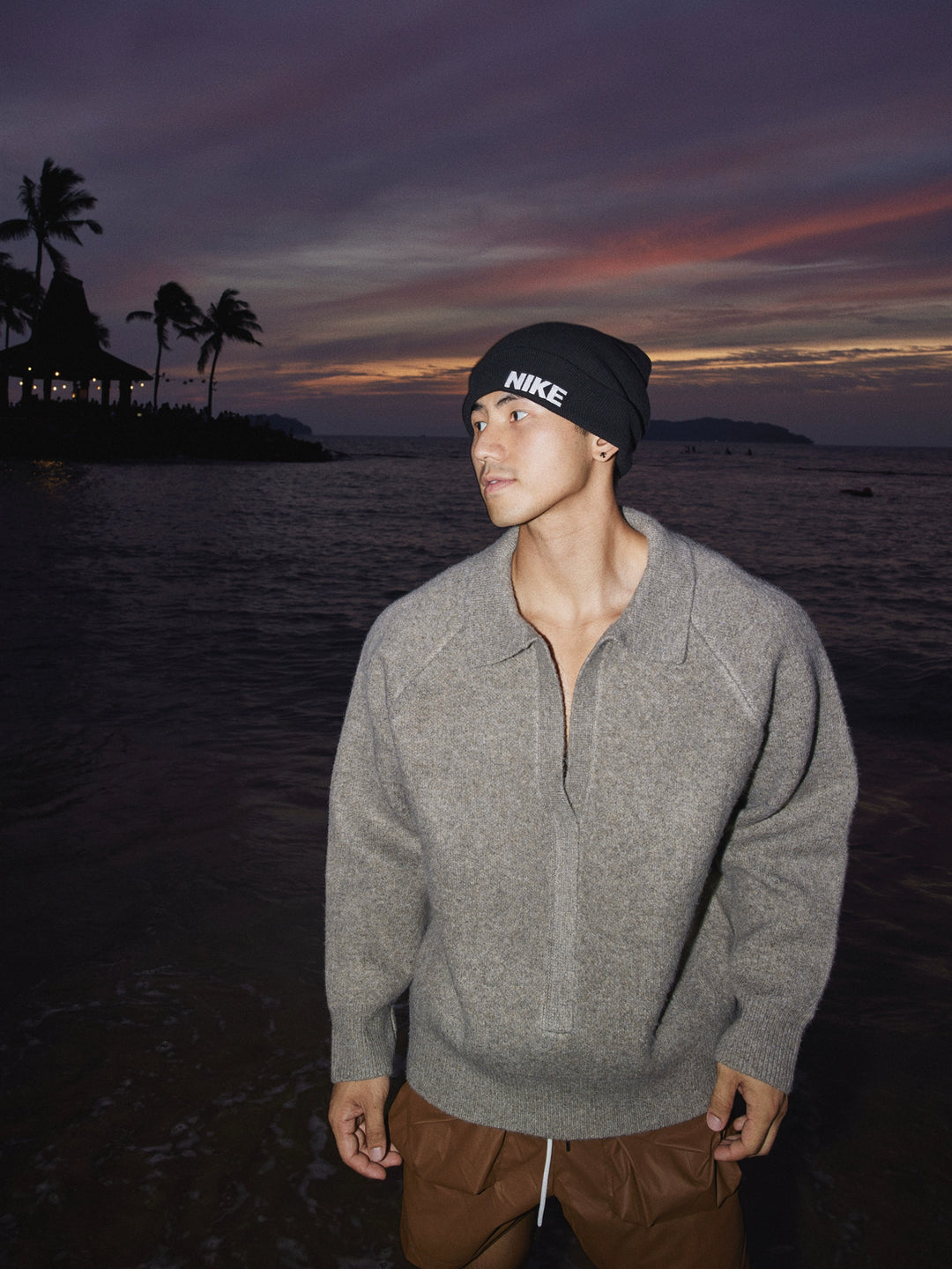 Knit Half-Zip Pullover