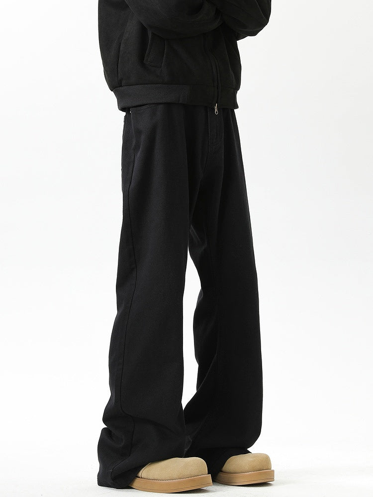 Street Style Loose Fit Flared Jeans