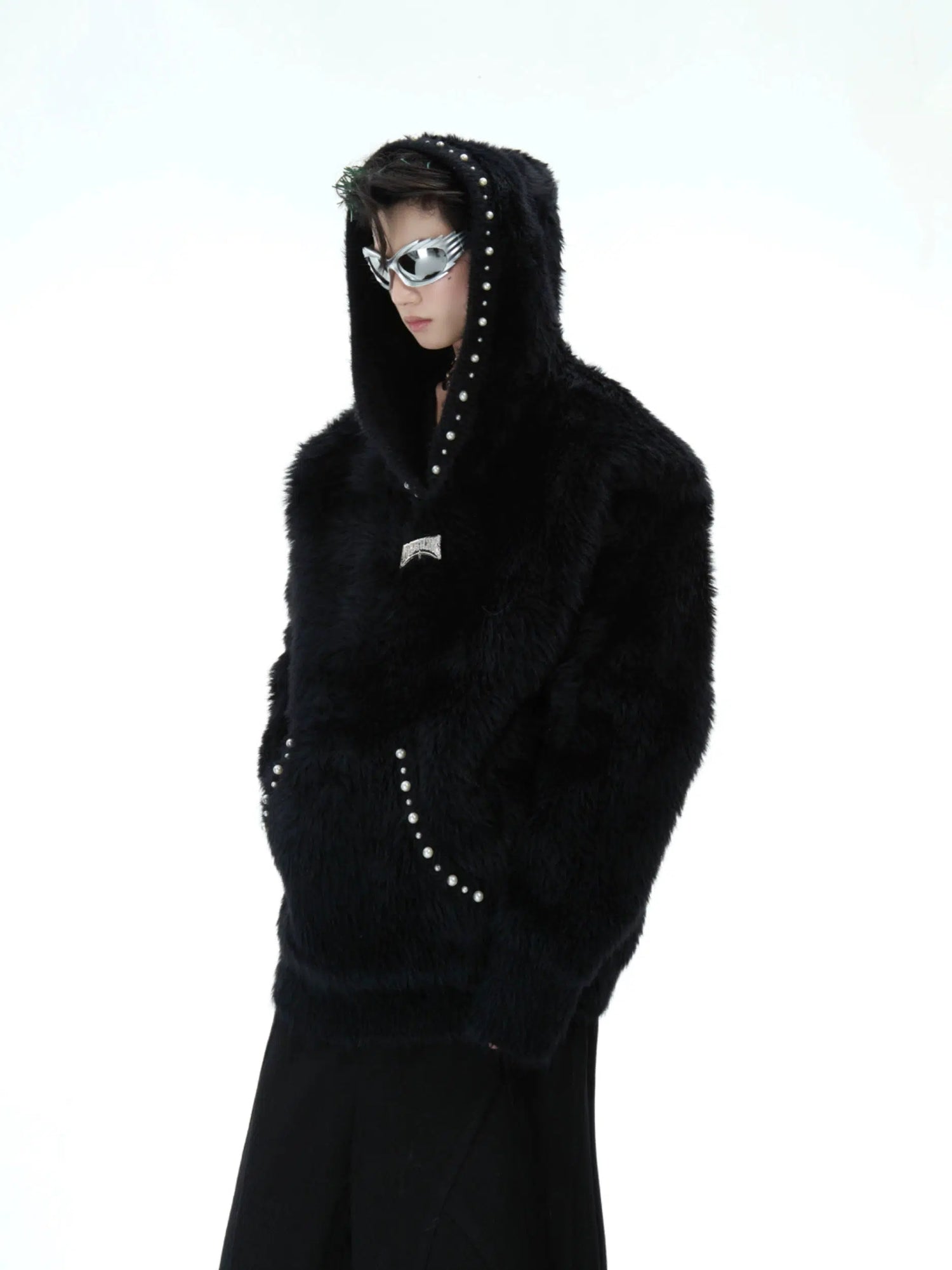 Pearl Embellished Knit Sweater