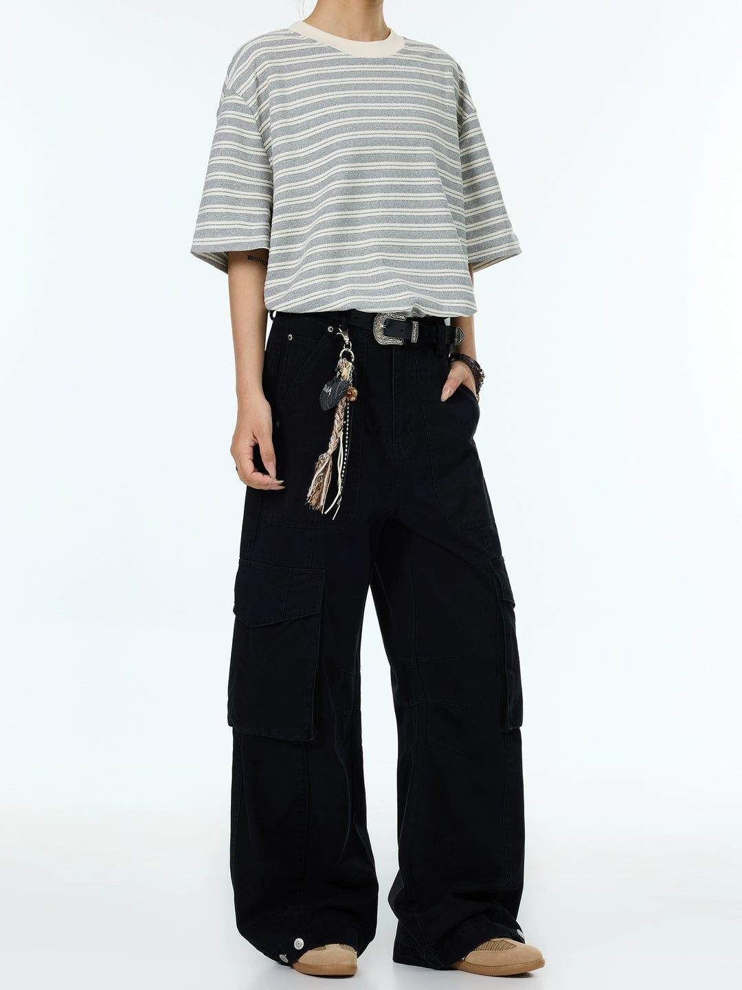 Multi-pocket Loose Cargo Pants