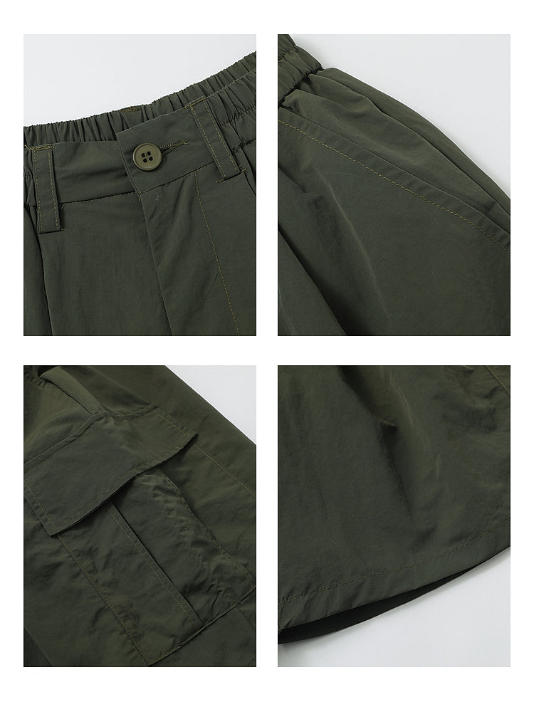 Multi-Pocket Cargo Shorts