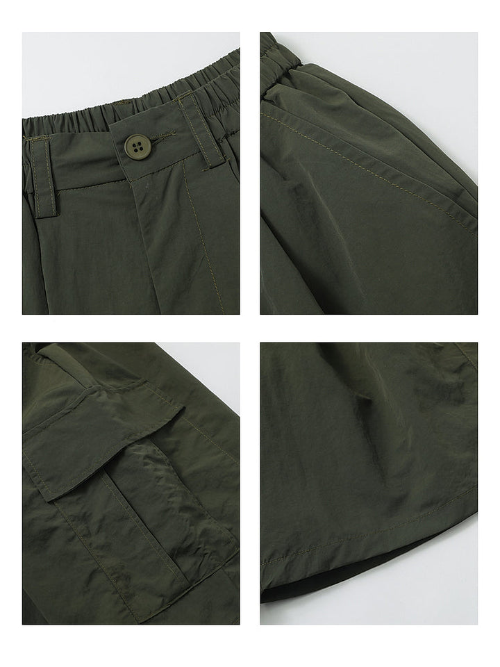 Multi-Pocket Cargo Shorts