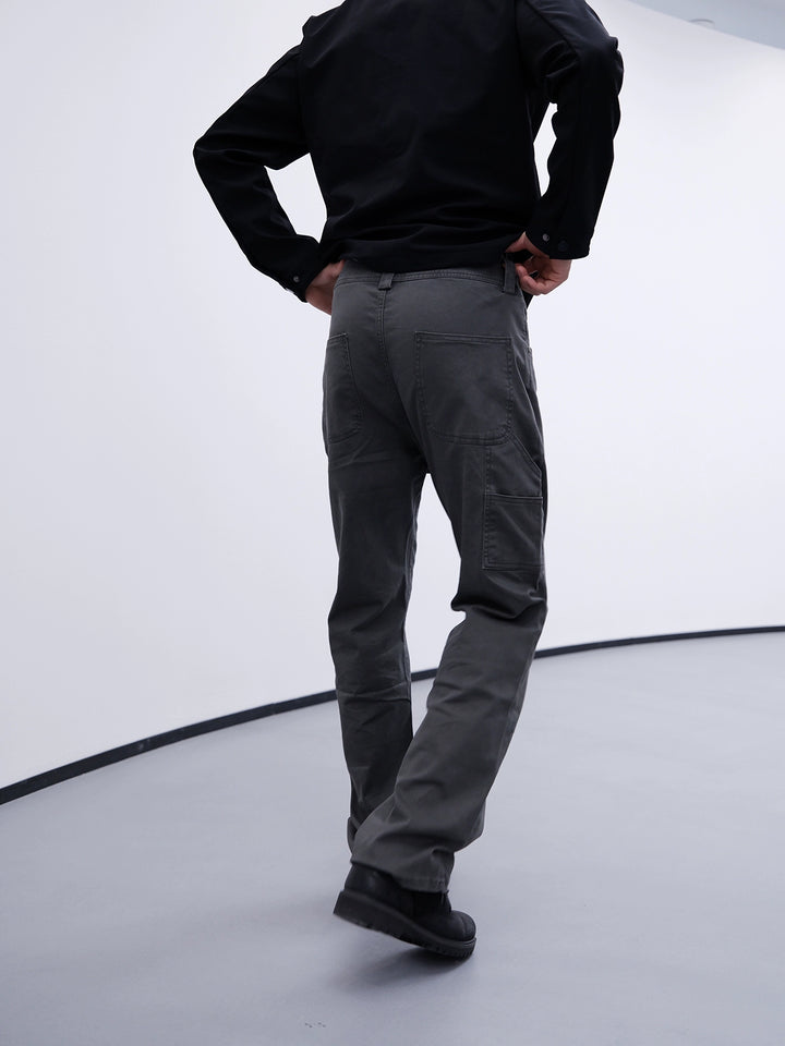 Straight Fit Stretch Cargo Pants