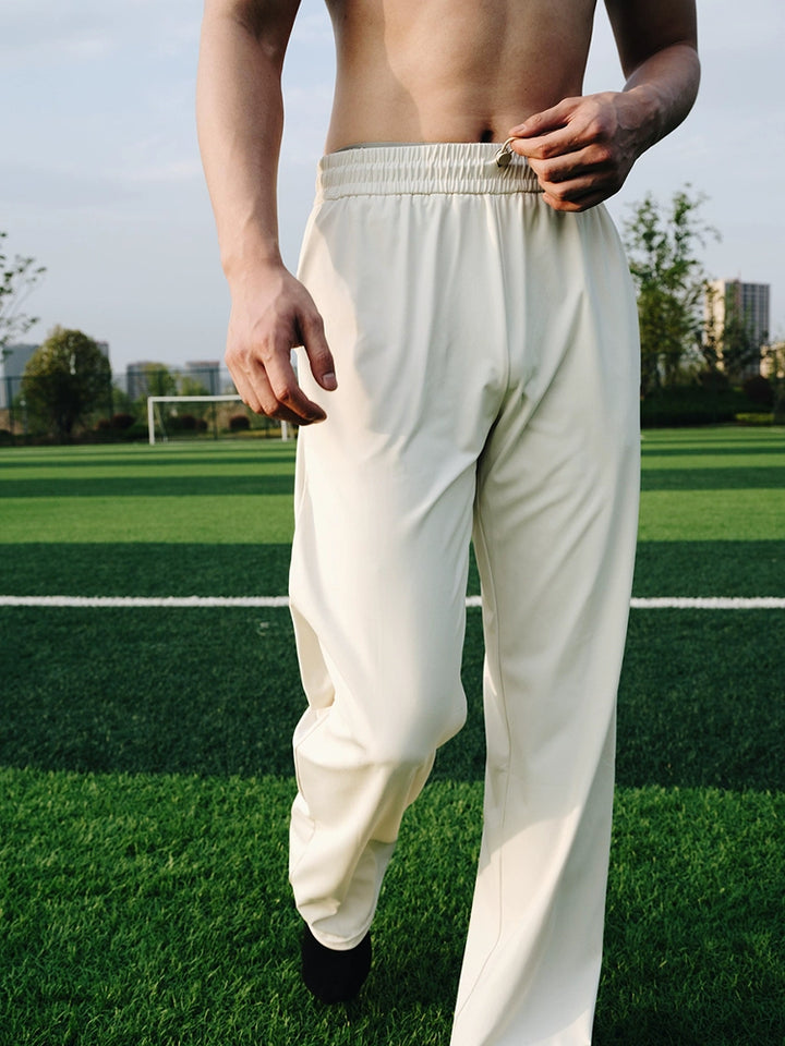 Breathable Straight Leg Casual Pants