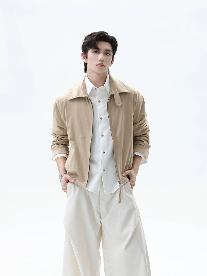 Corduroy Deconstructed Short Jacket