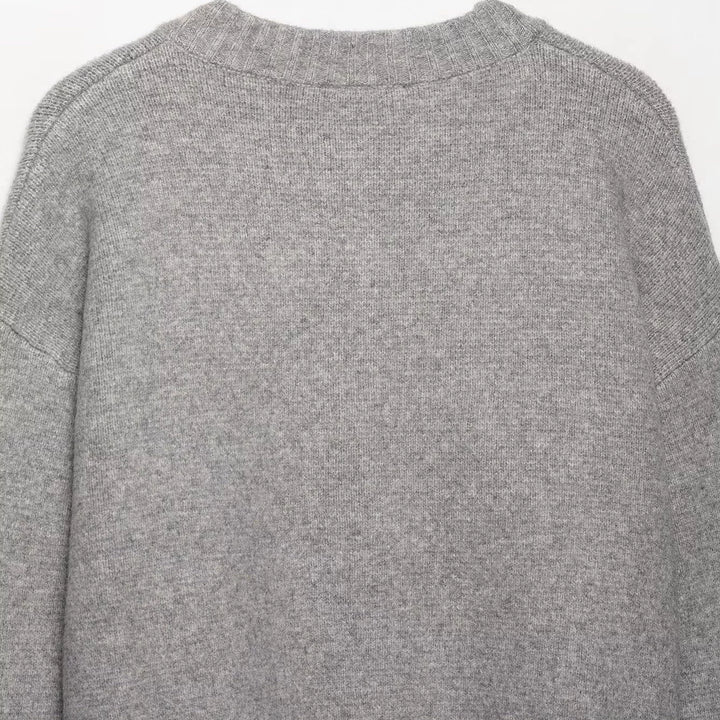 Soft Knit Button-Up Cardigan