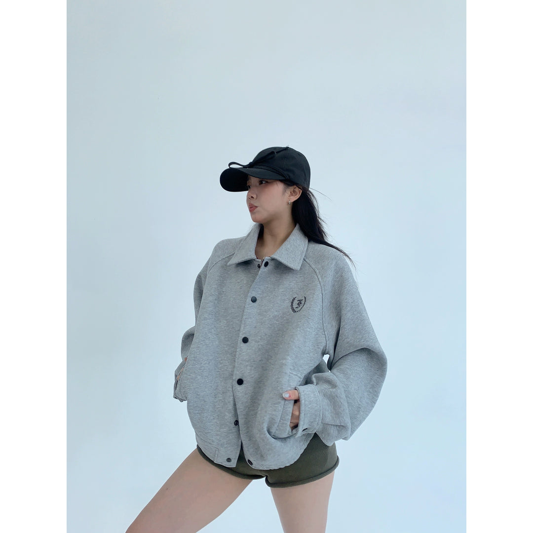 Plaid Patchwork Short Lapel Jacket