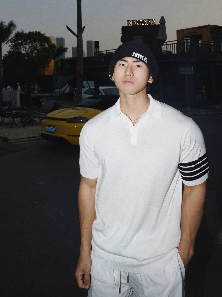 Kurzarm Freizeit Poloshirt mit Revers 