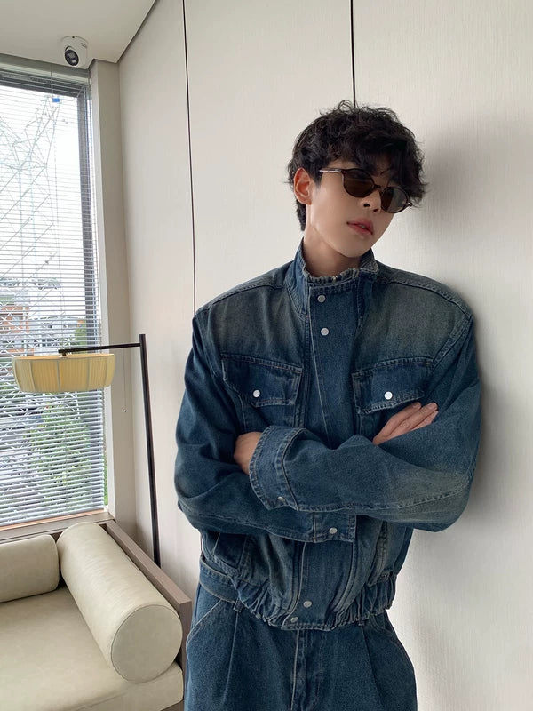 Vintage Denim Jacket and Pants (sold separately)