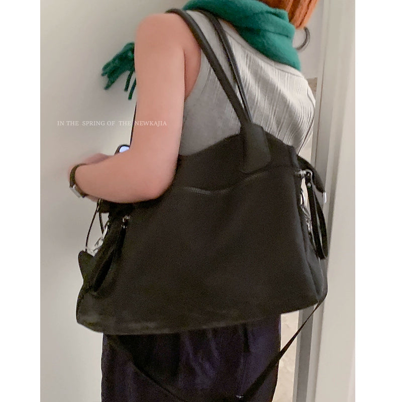 Nylon Canvas Large Capacity Tote Bag