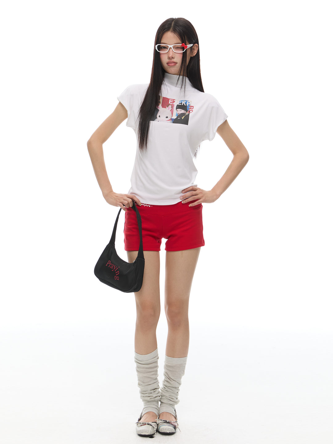 Pantalons de sport à taille élastique ajustée 