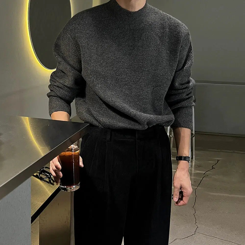 Half Turtleneck Sweater