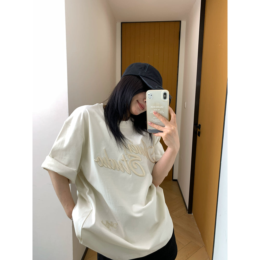 Embroidered Loose Fit T-shirt