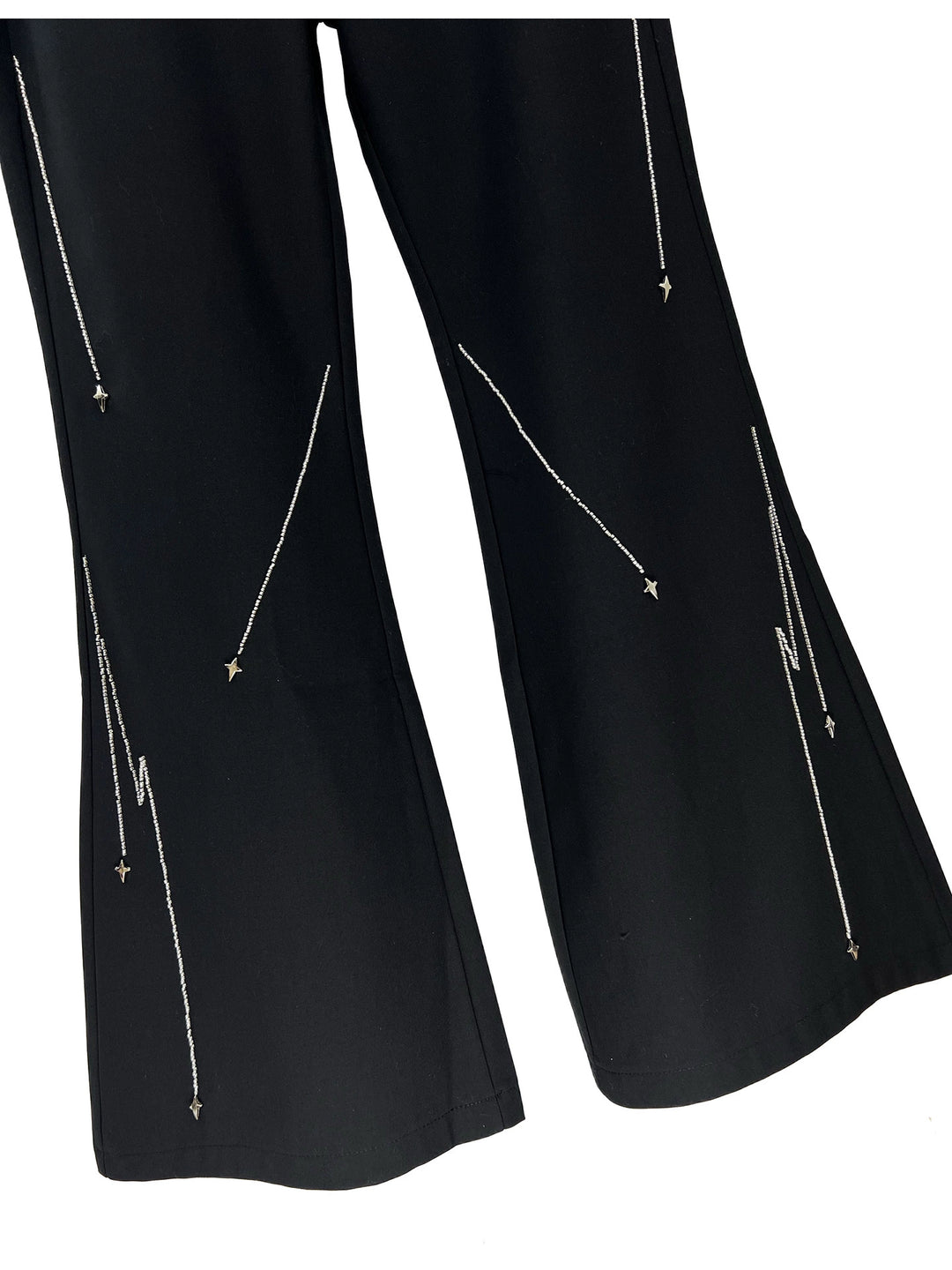Rivet Flared Loose Casual Pants