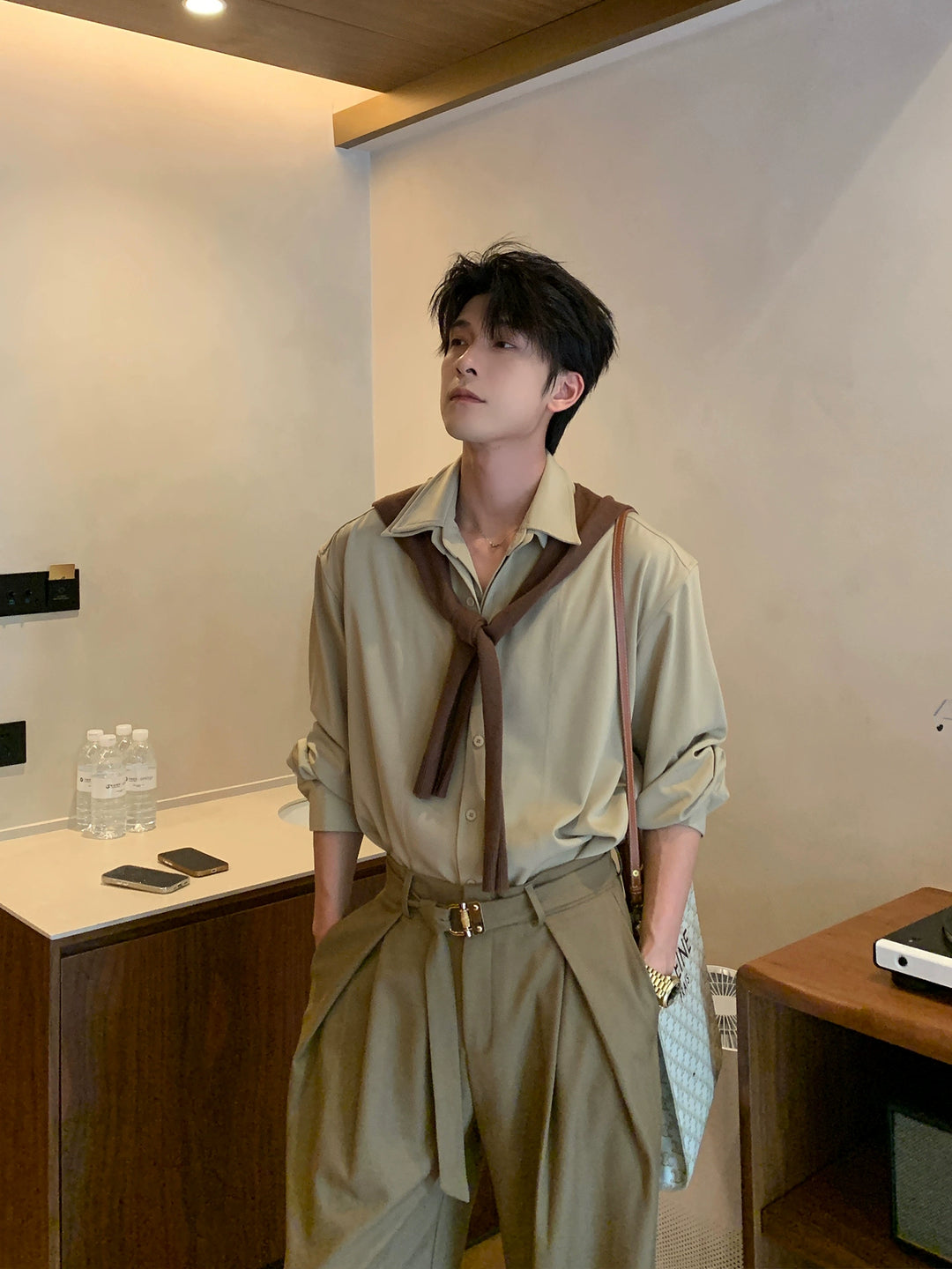 Loose Fit Long Sleeve Shirt