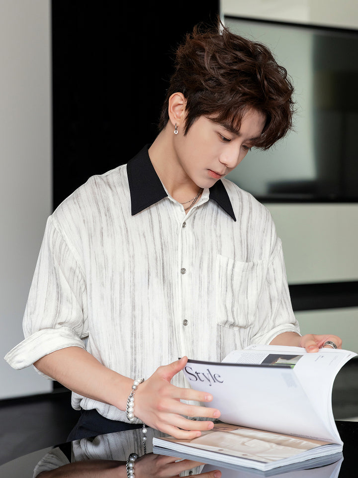 Short-Sleeve Casual Shirt