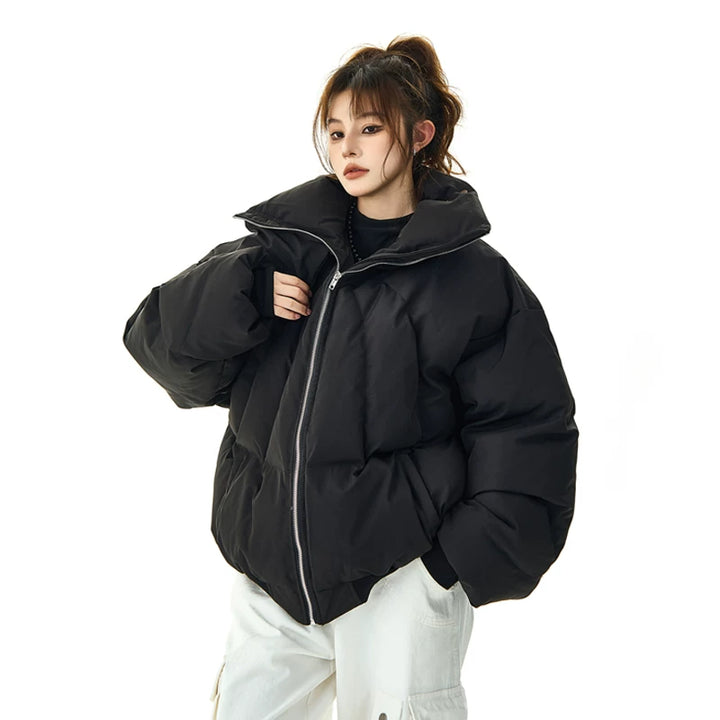 Ståkrave Vandtæt Polstret Bomuldsfrakke 