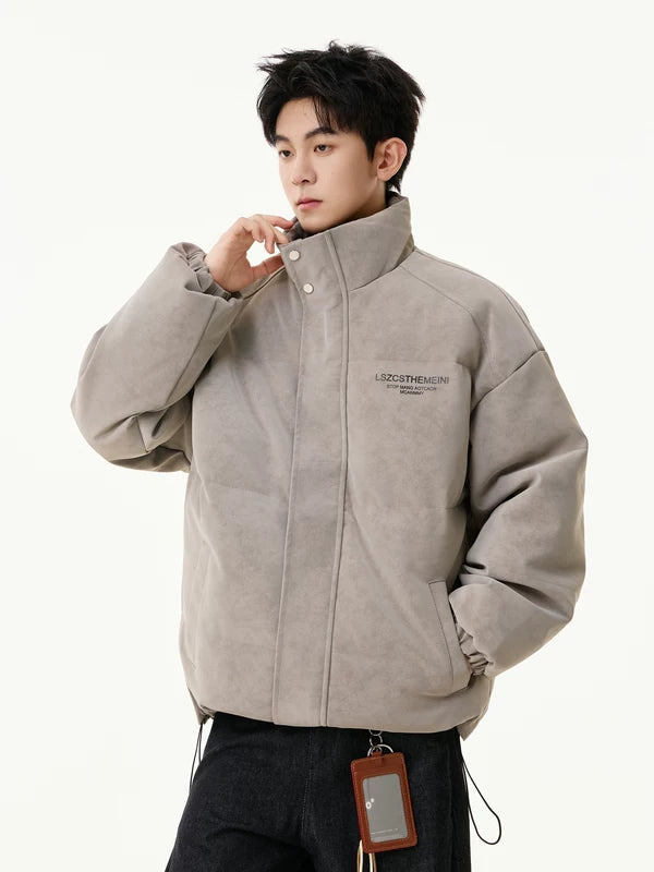 Winter Stand Collar Puffer Jacket